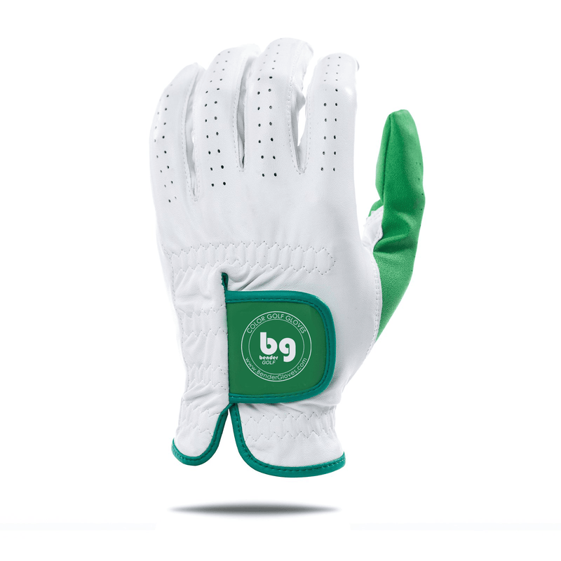 Green Elite Accent Golf Glove - Bender Gloves