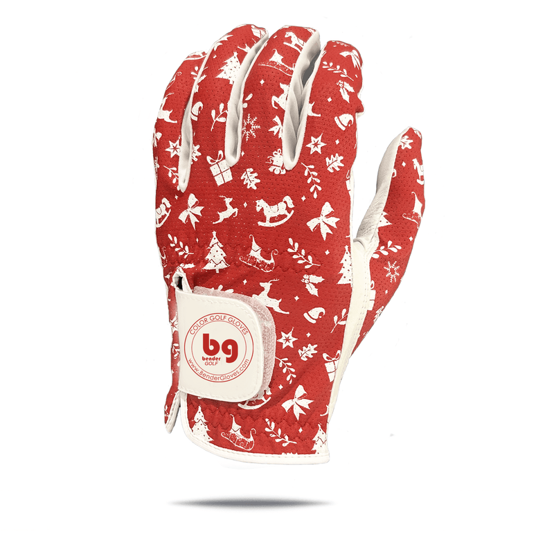 Holiday Mesh Golf Glove - Bender Gloves