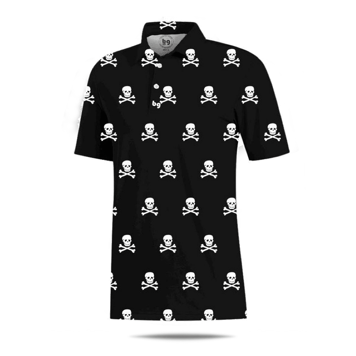 Skull and Crossbones Men's Polo - Bender Gloves