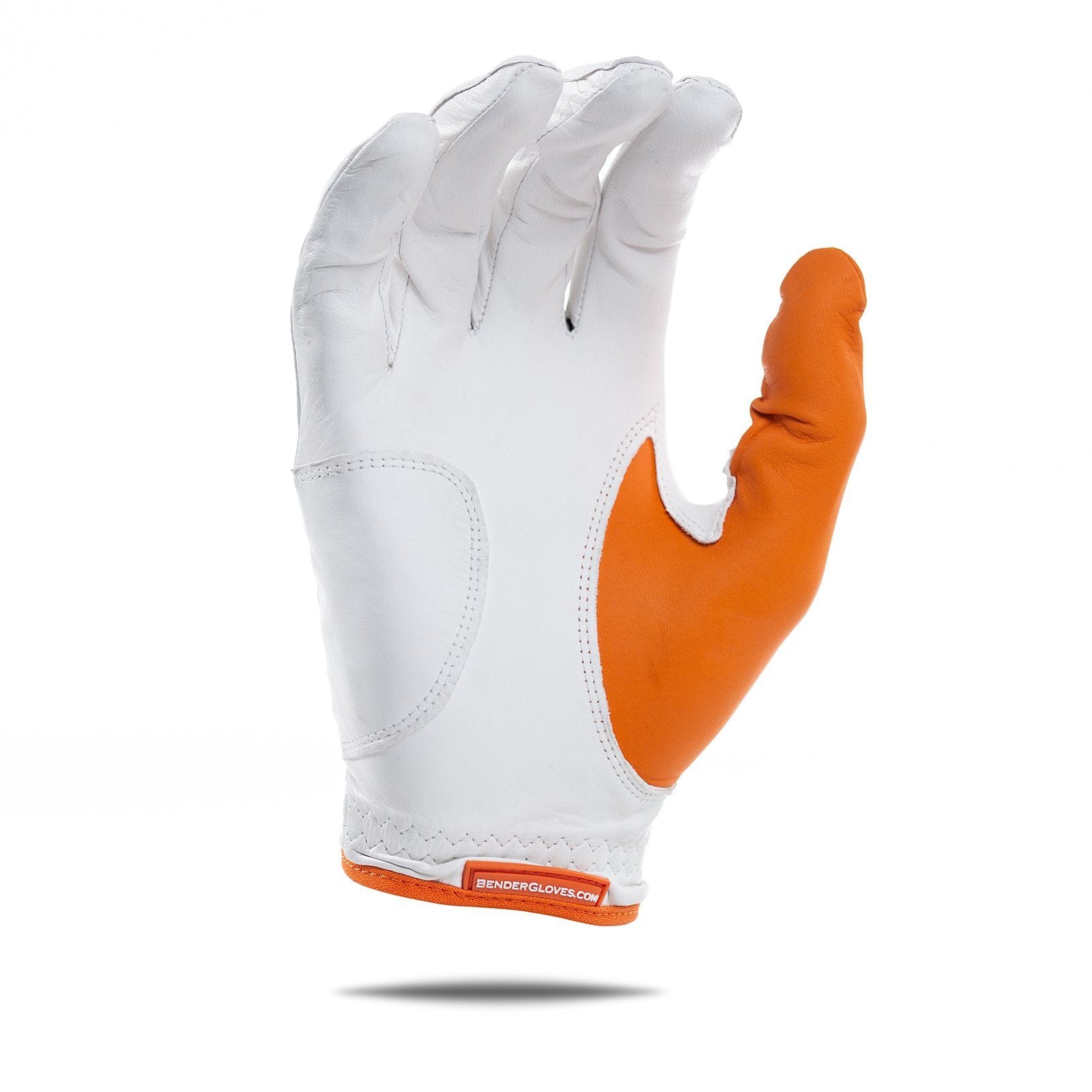 Orange Elite Accent Golf Glove - Bender Gloves