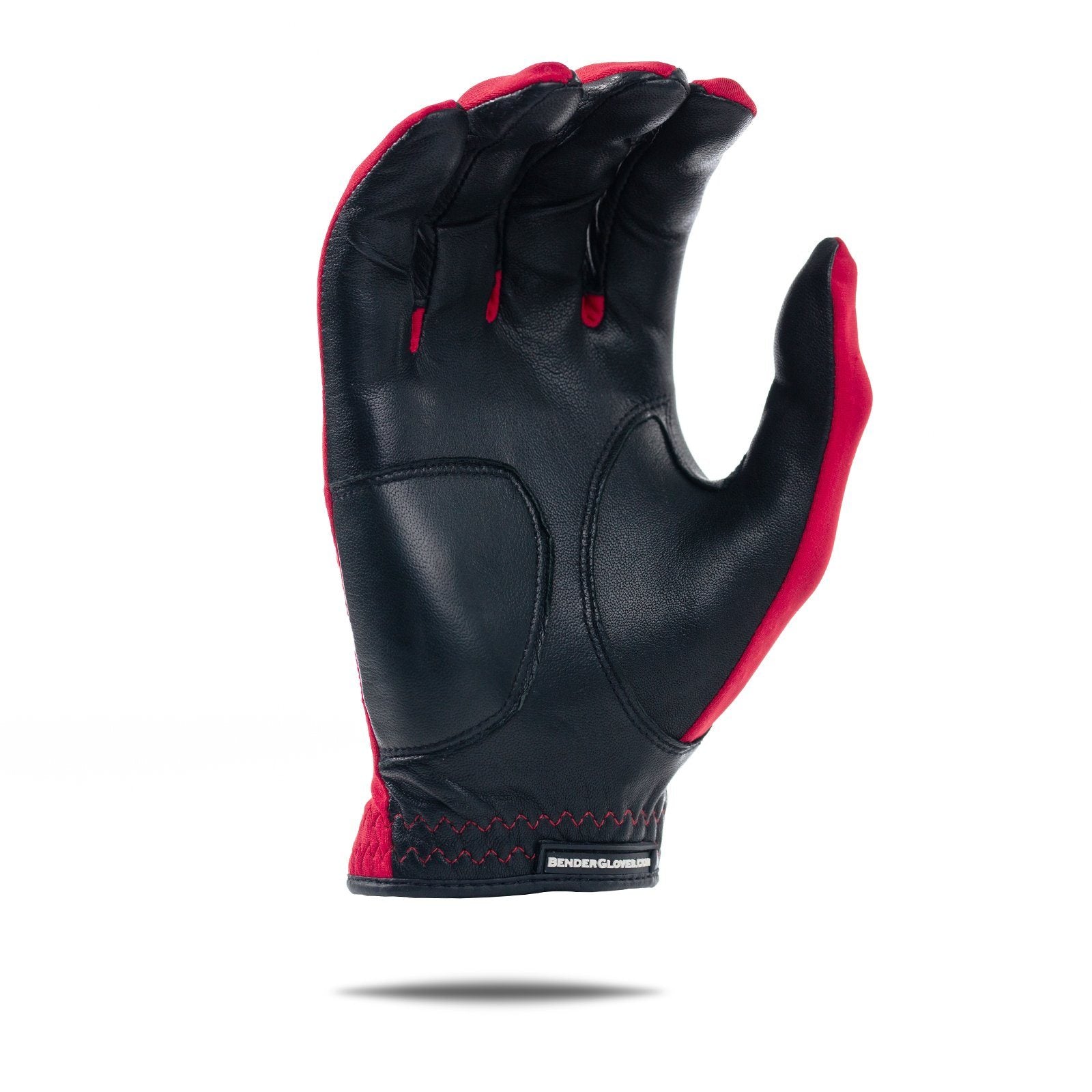 Red Spandex Golf Glove - Bender Gloves