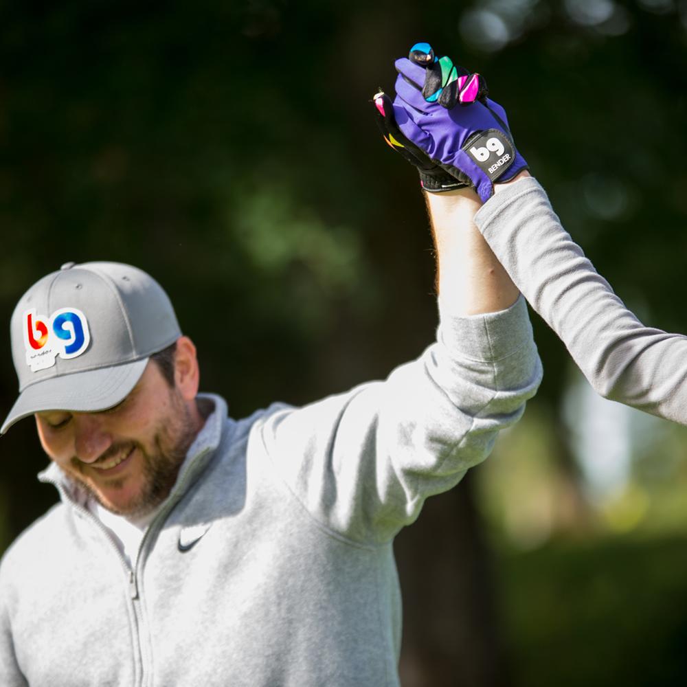 The idea behind color golf gloves. - Bender Gloves