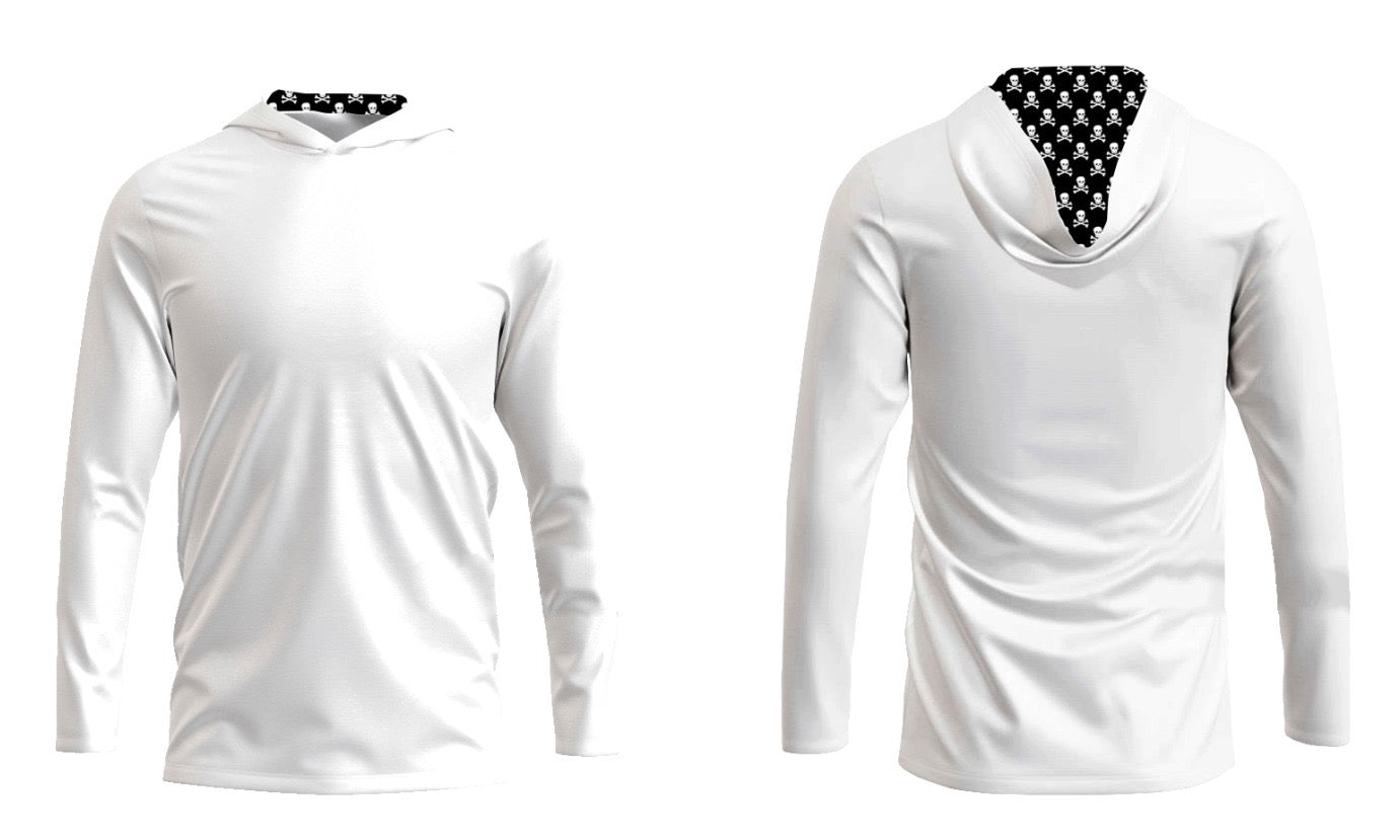 Crossbones Men's Lightweight Hoodie - Bender Gloves