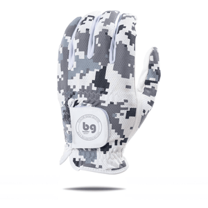 Gray Digital Camo Mesh Golf Glove - Bender Gloves