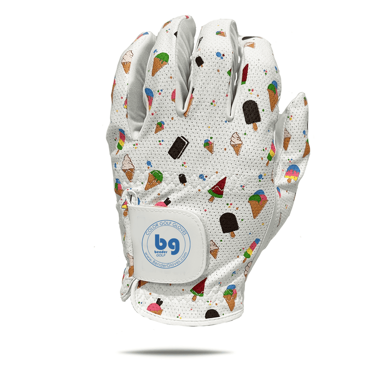 Ice Cream Mesh Golf Glove - Bender Gloves