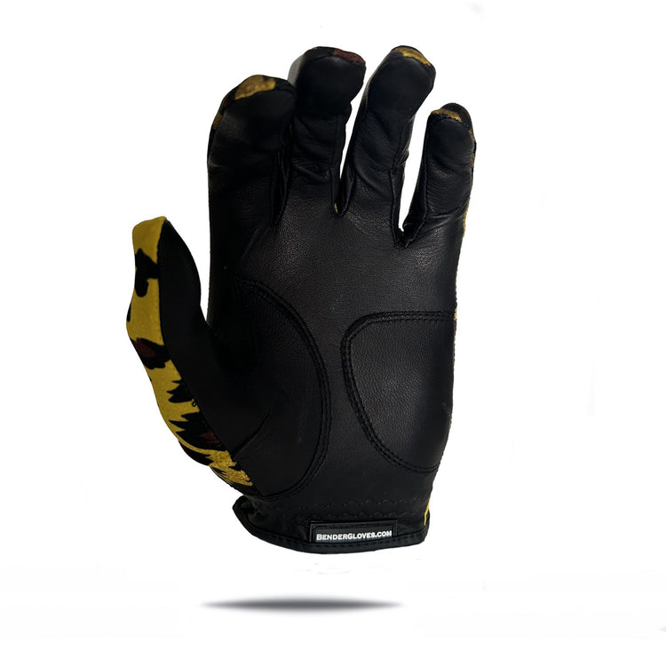 Leopard Spandex Golf Glove - Bender Gloves