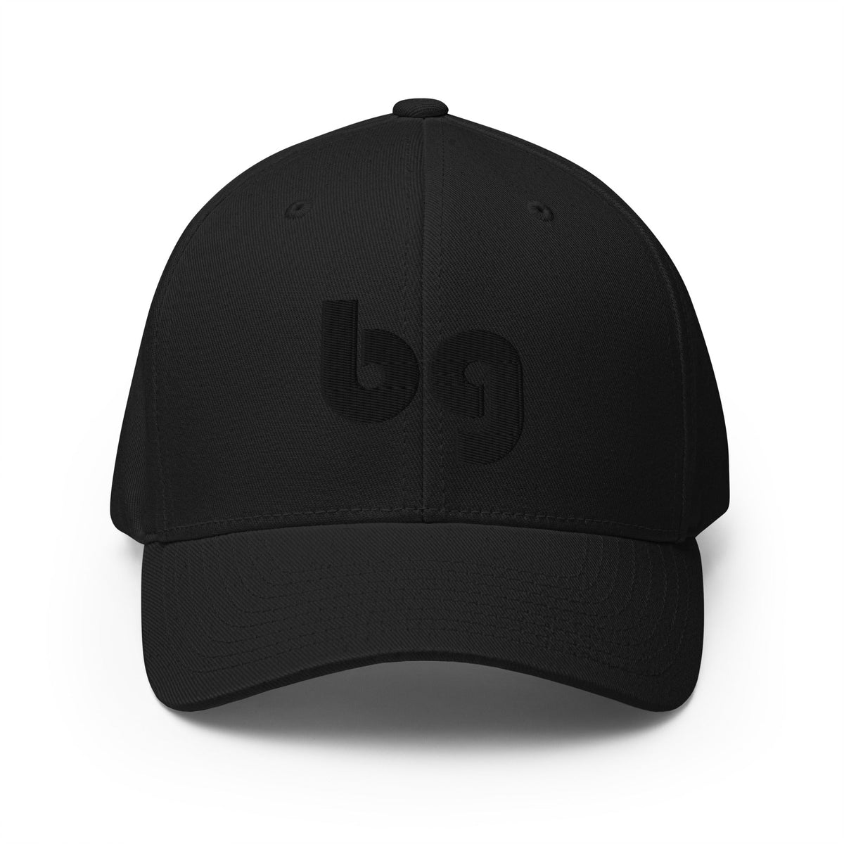 Logo Hat - Black on Black - Bender Gloves