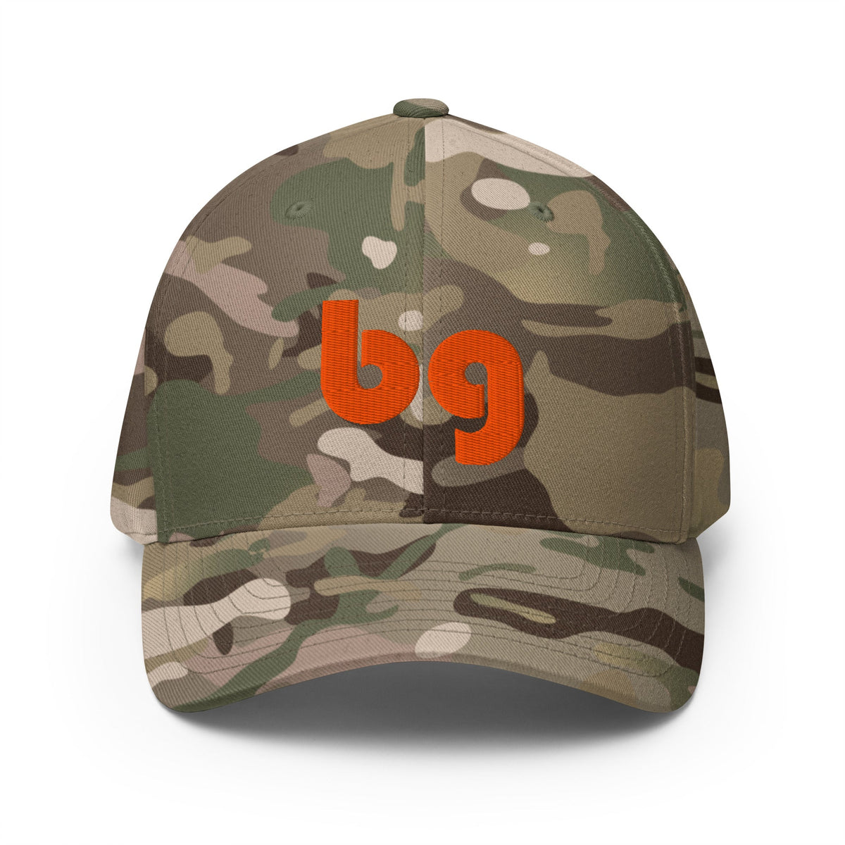 Logo Hat - Green Camo - Bender Gloves