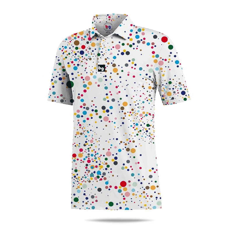 Paint Splatter Men's Polo - Bender Gloves