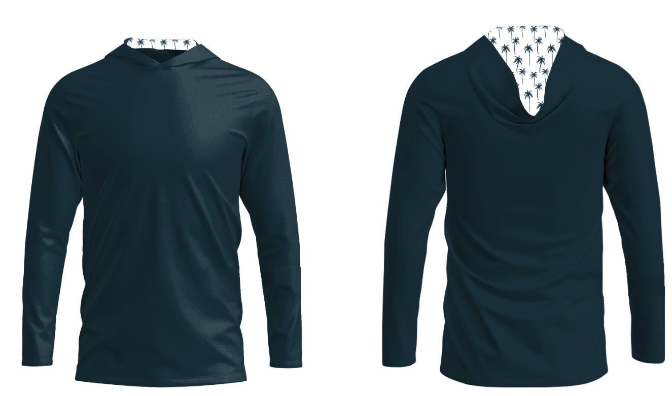 Palm Tree Men's Lightweight Hoodie - Bender Gloves