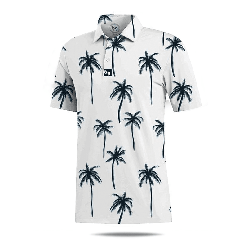 Palm Tree Men's Polo - Bender Gloves