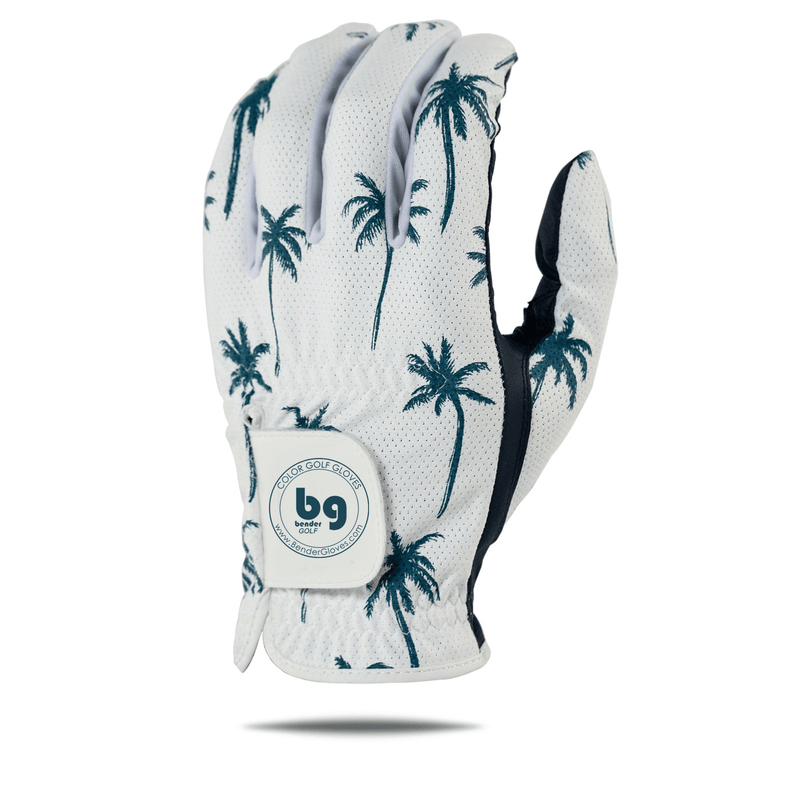 Palm Tree Mesh Golf Glove - Bender Gloves