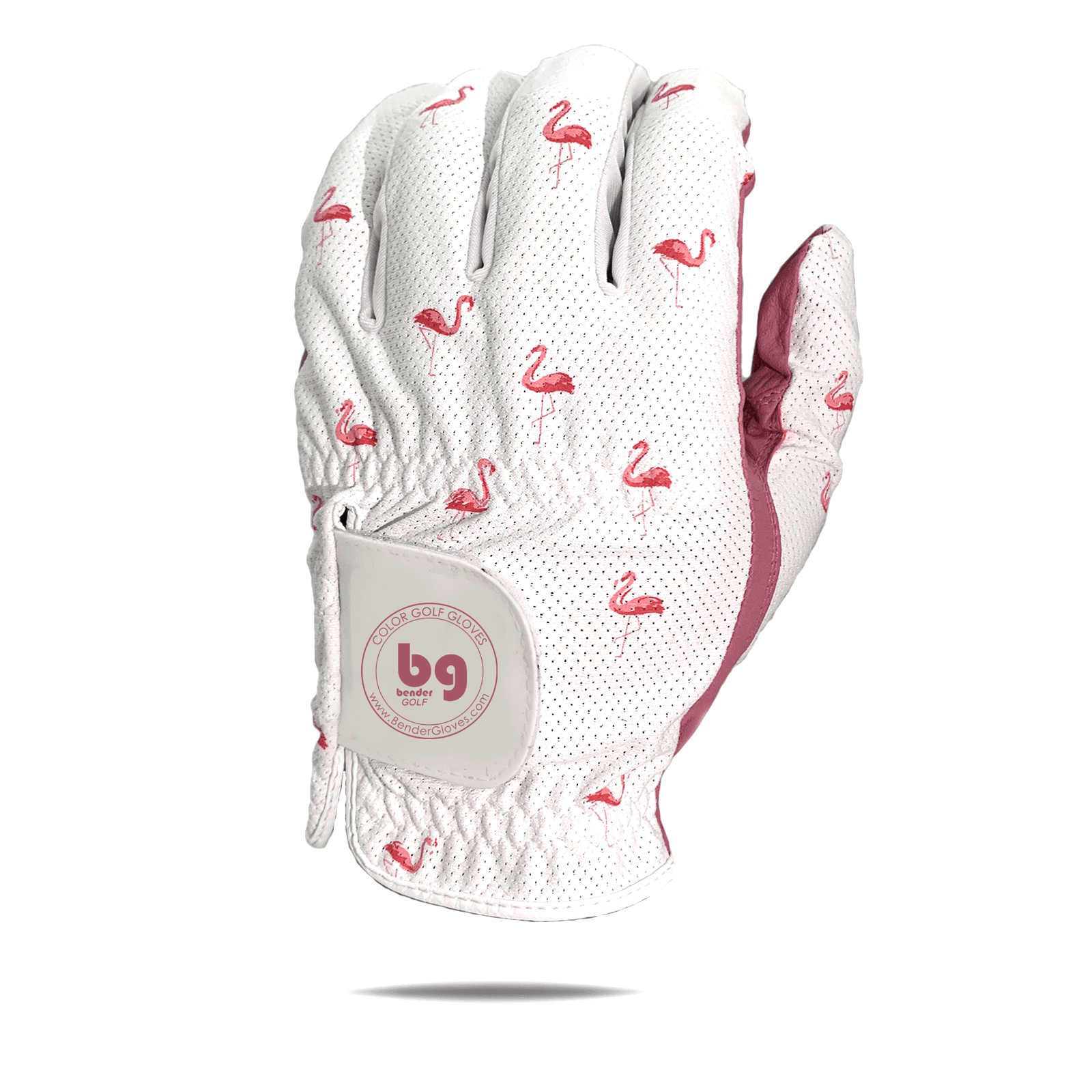 Pink Flamingo Mesh Golf Glove - Bender Gloves
