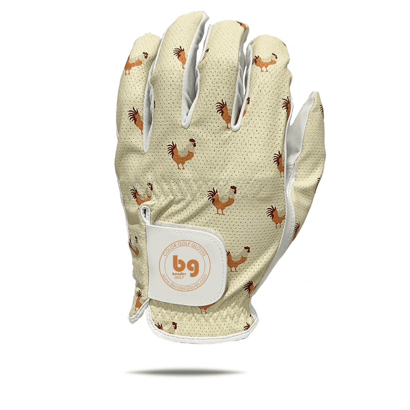Rooster Mesh Golf Glove - Bender Gloves