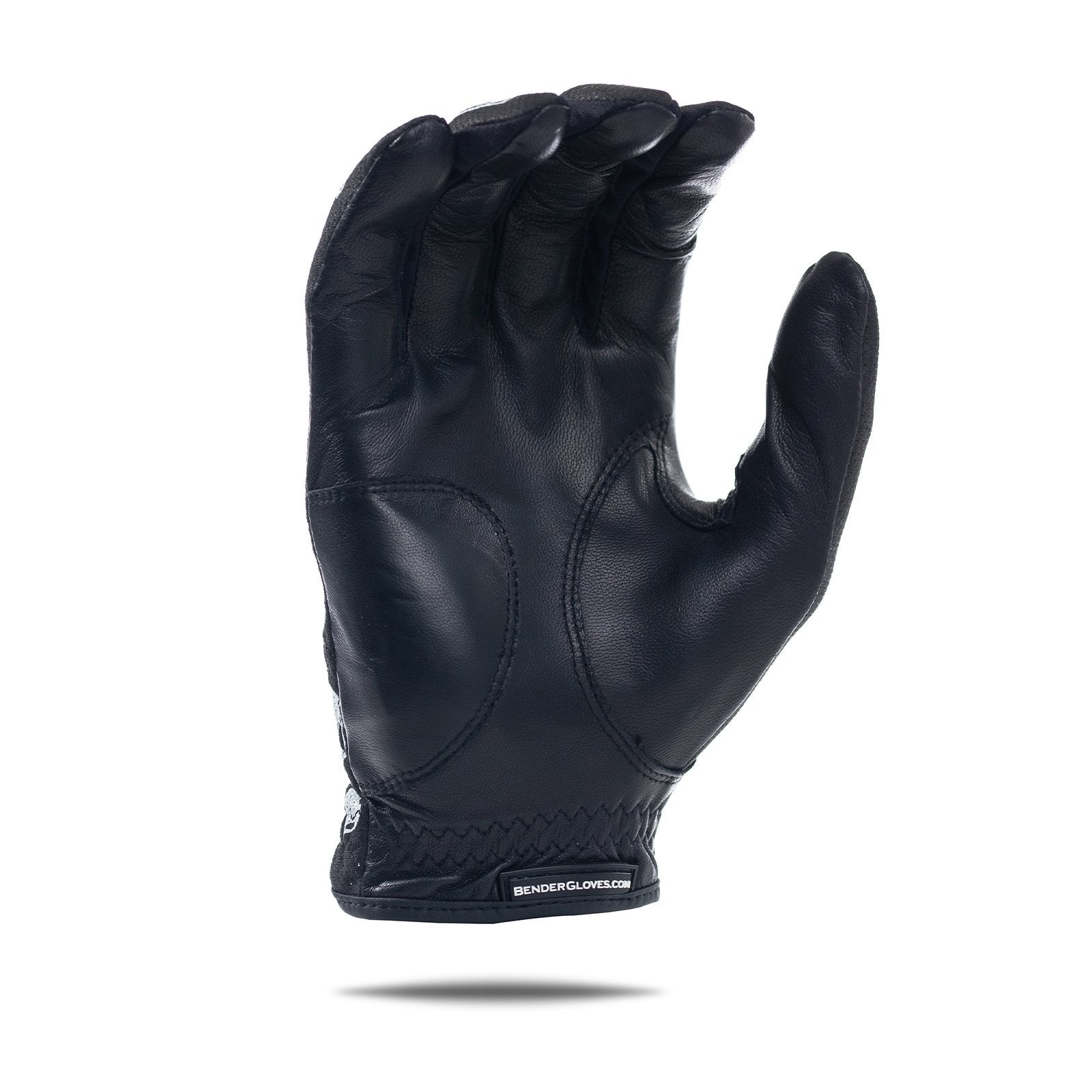 Black Bones Skeleton Mesh Golf Glove - Bender Gloves