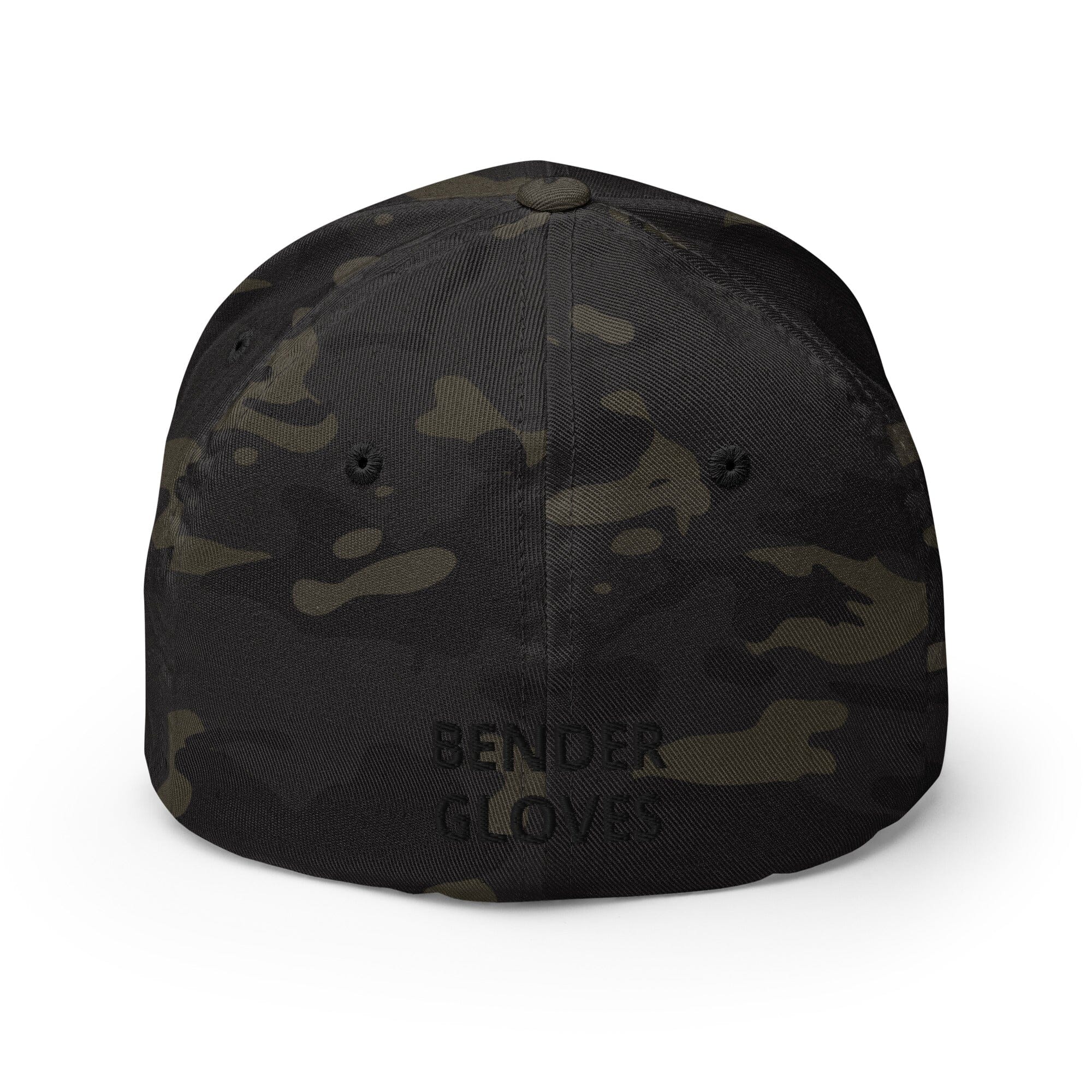 Black Camo Hat - Bender Gloves