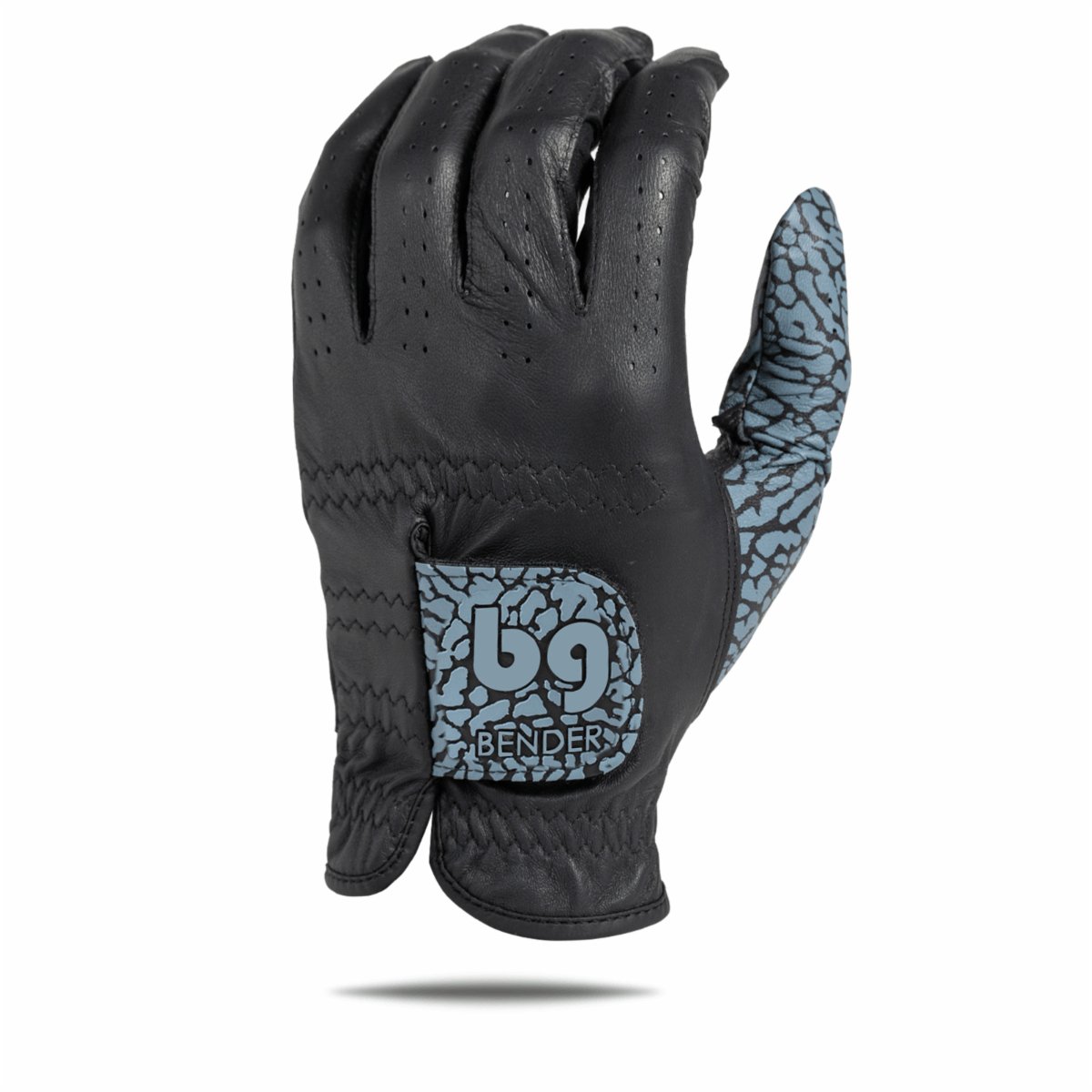 Black Icon Elite Accent Golf Glove - Bender Gloves