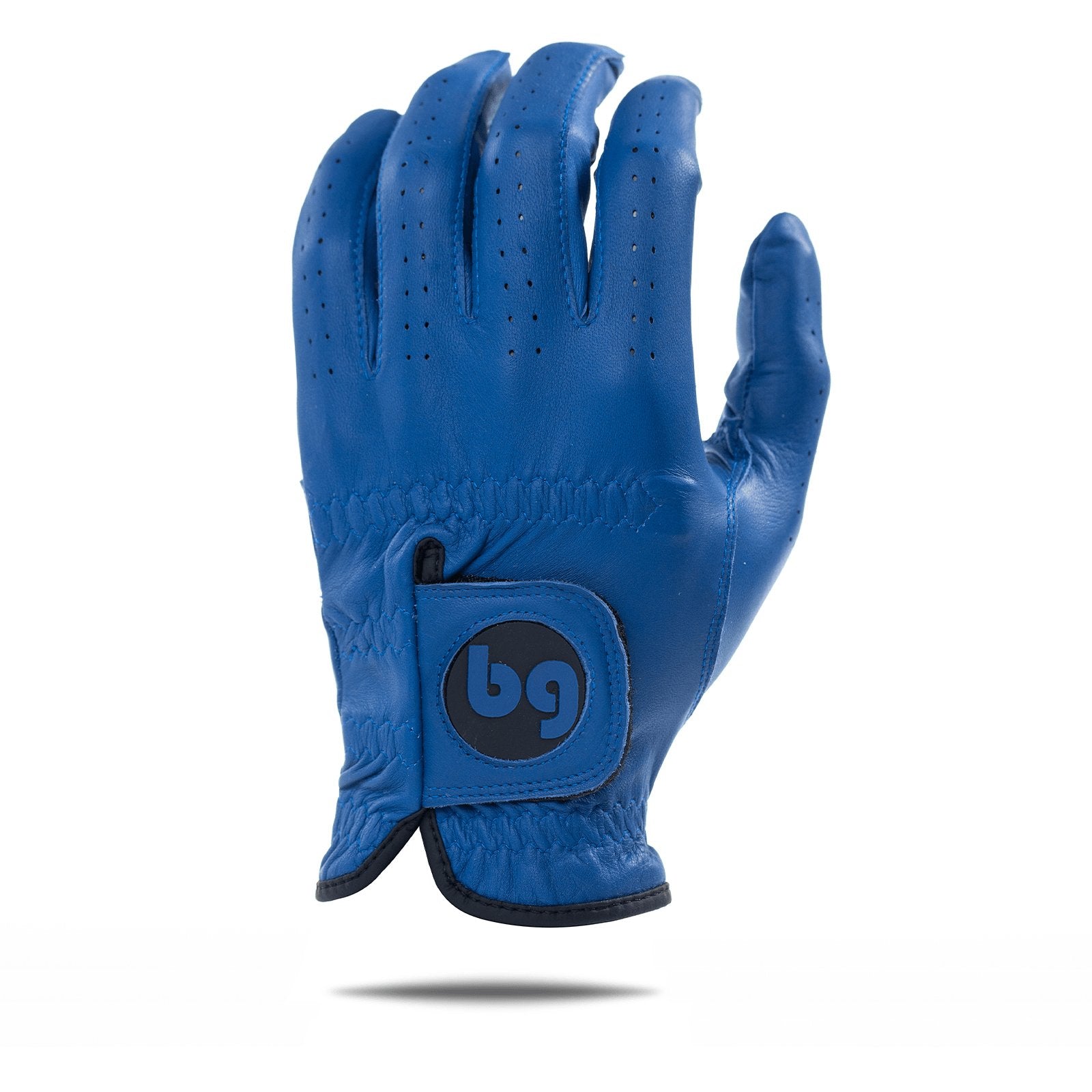 Blue Cabretta Leather Golf Glove Bender Gloves