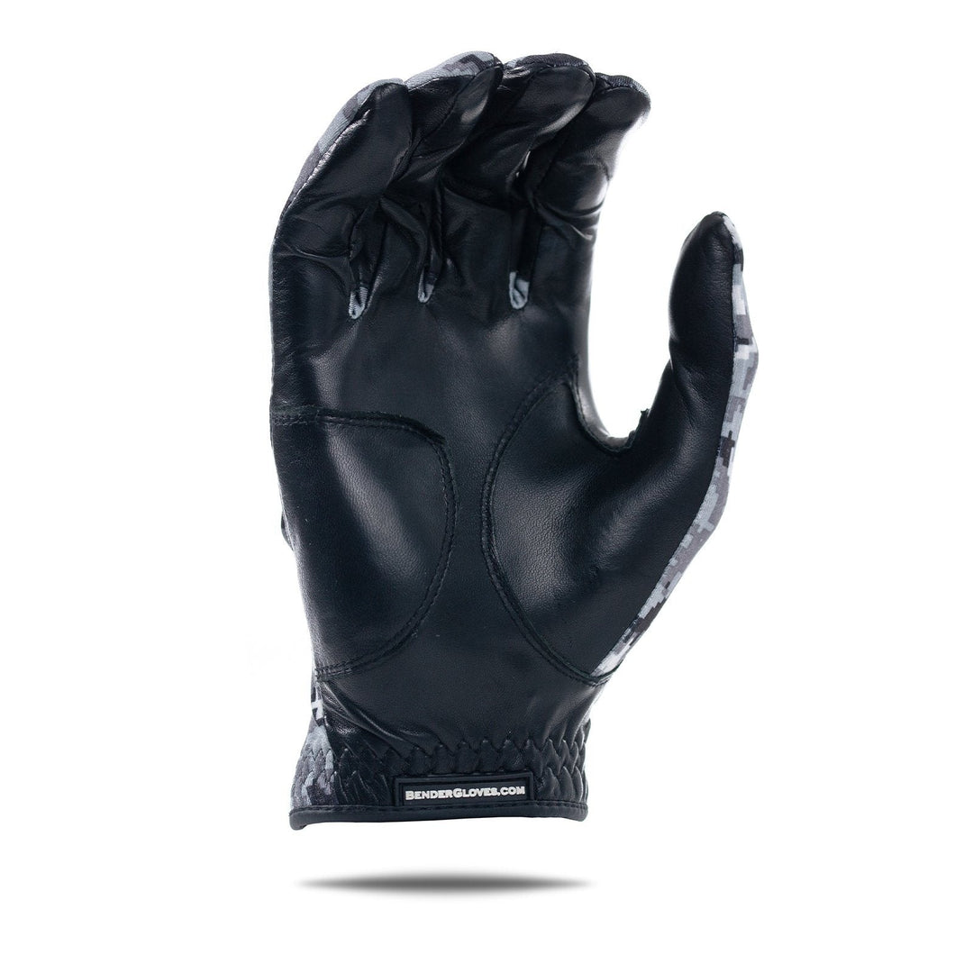 Gray Digital Spandex Golf Glove - Bender Gloves