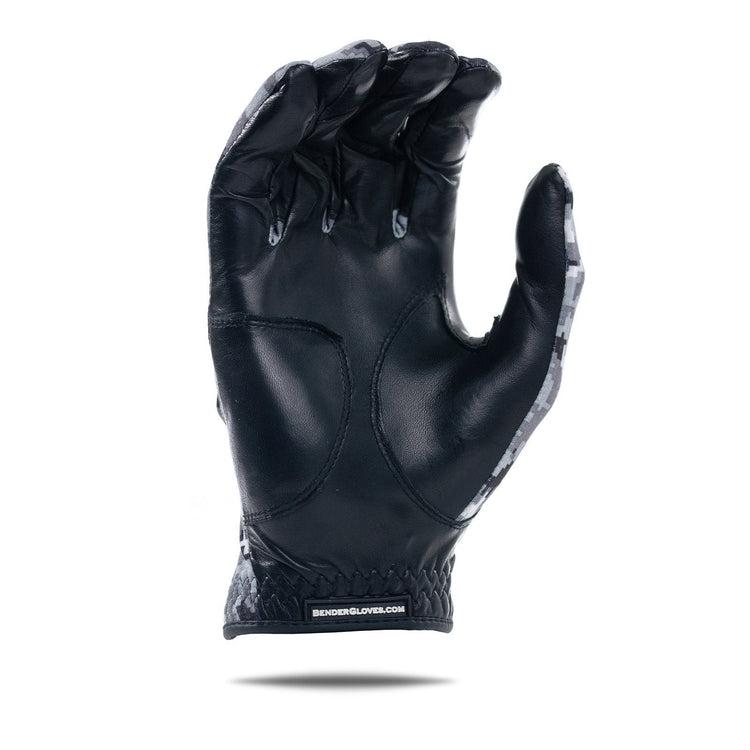 Gray Digital Spandex Golf Glove - Bender Gloves