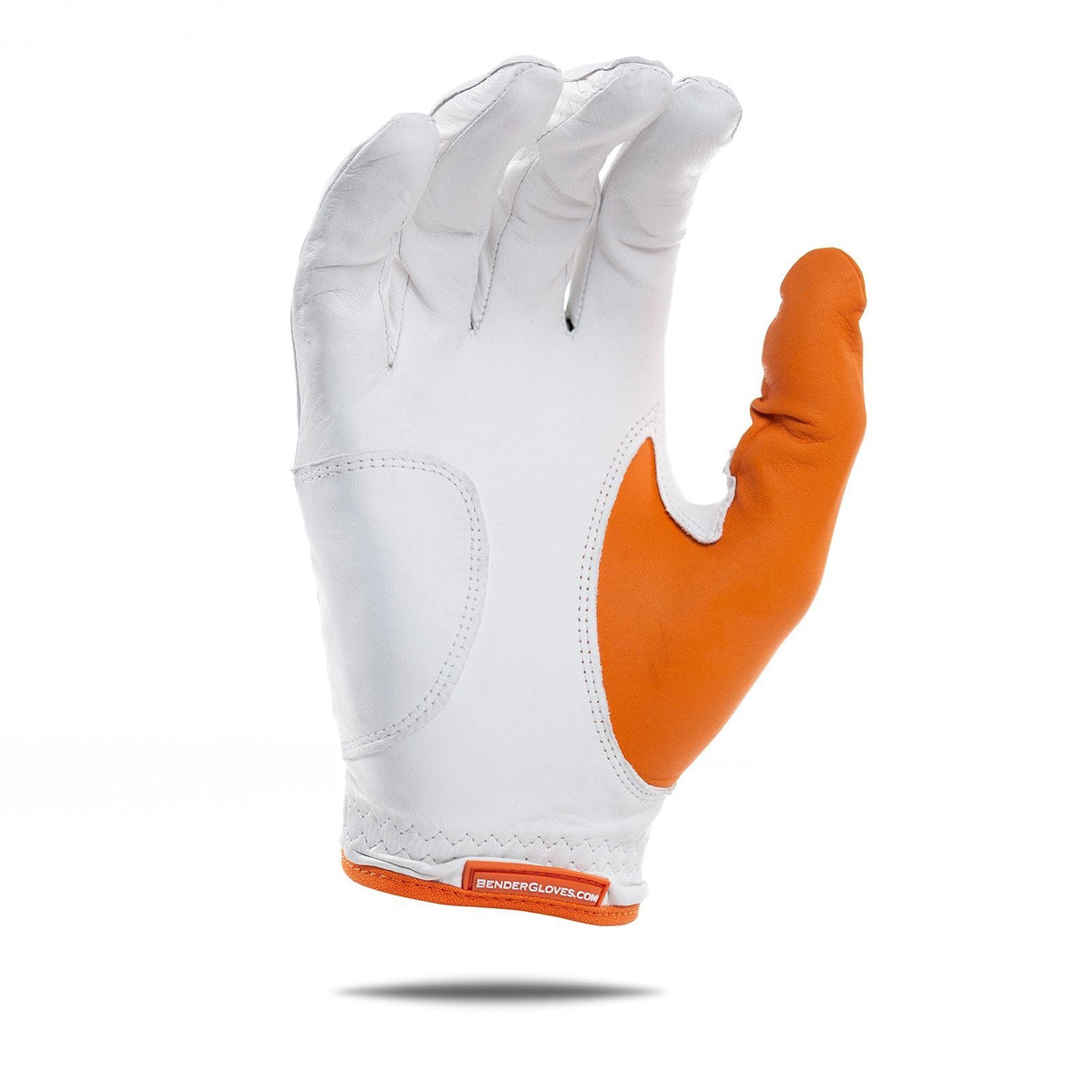 Orange Elite Accent Golf Glove - Bender Gloves