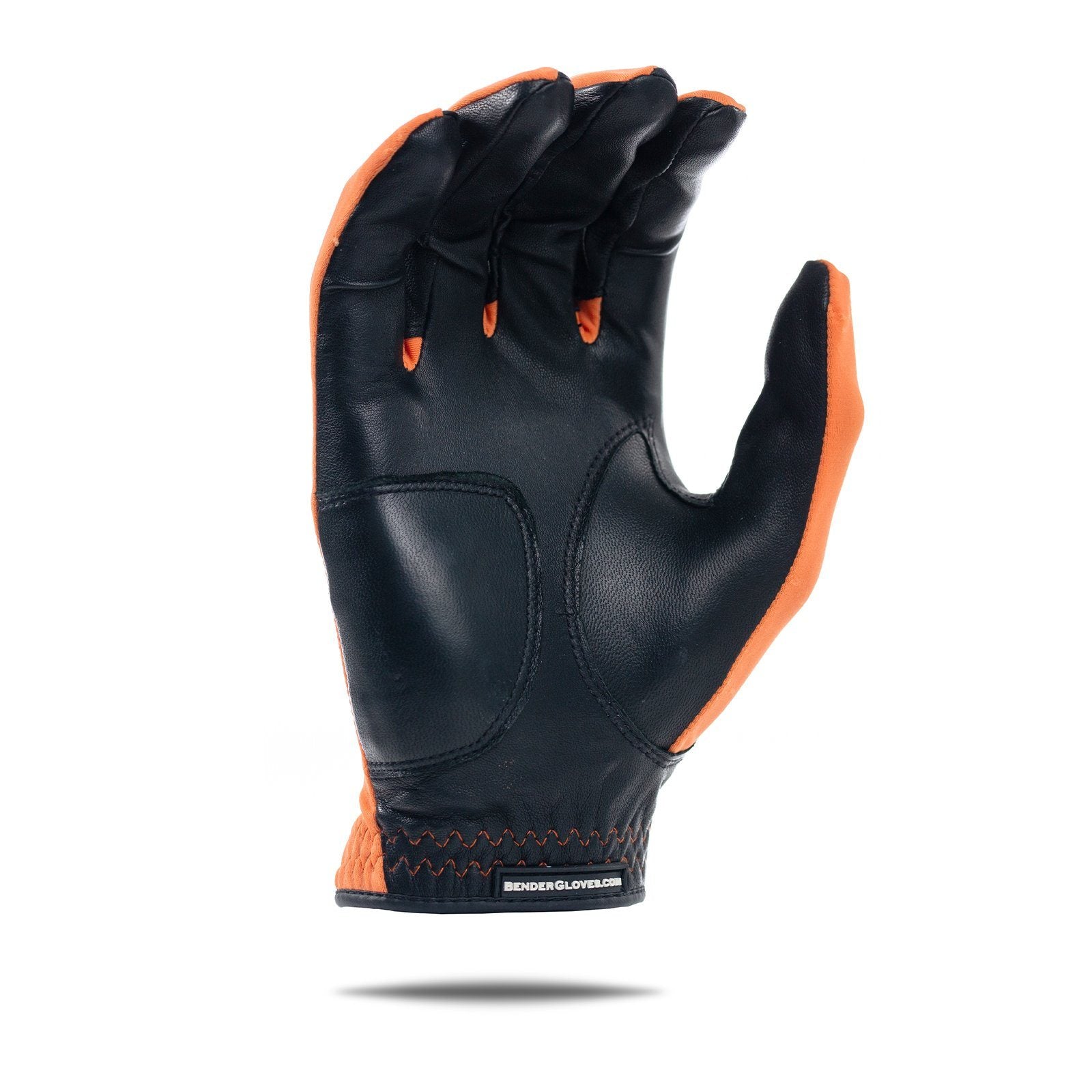 Orange Spandex Golf Glove - Bender Gloves