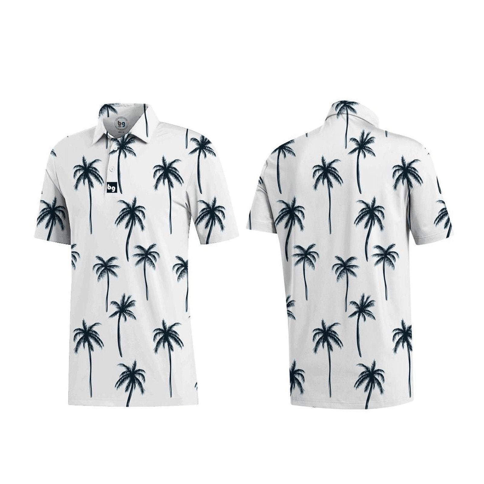 Palm Tree Men's Polo - Bender Gloves