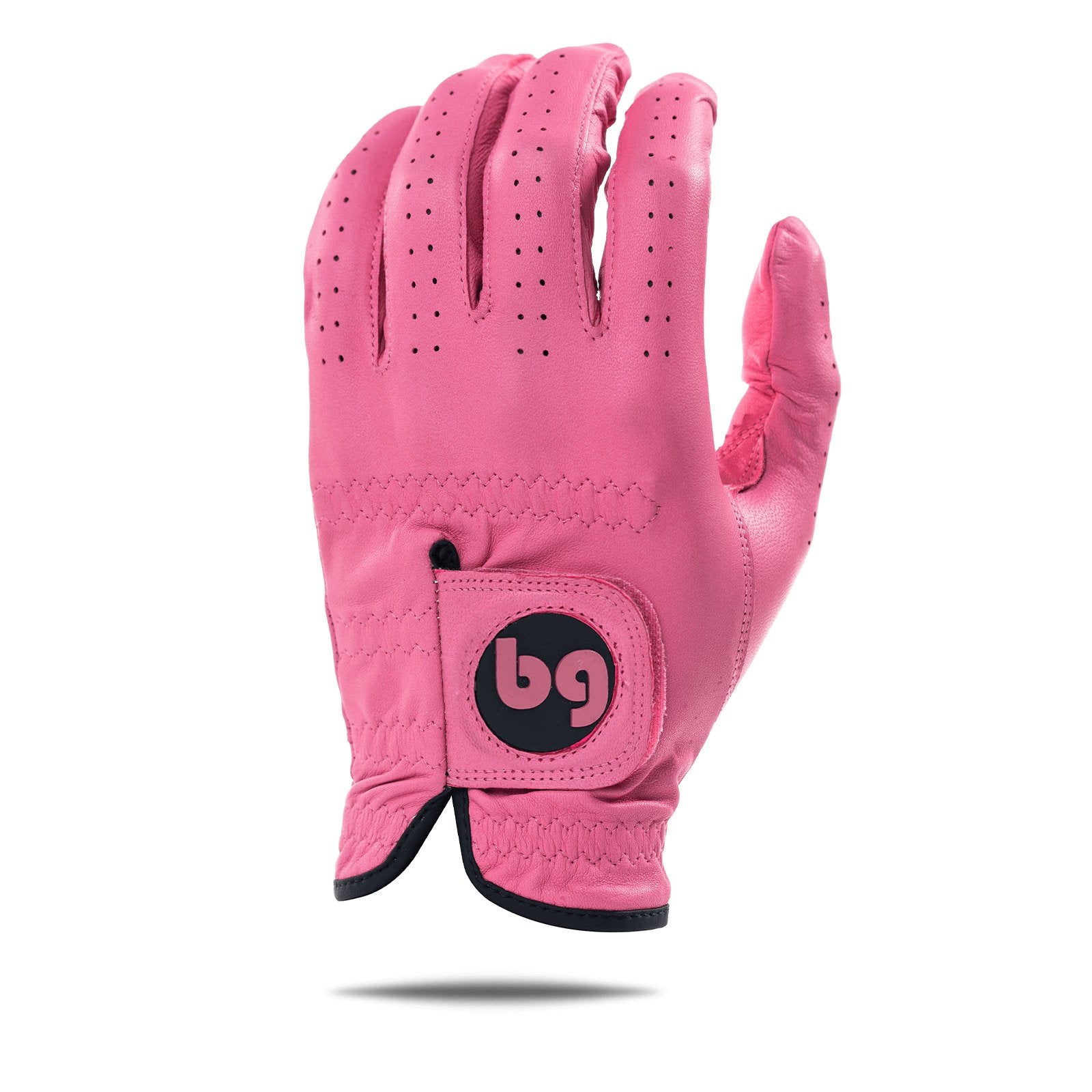 Pink Cabretta Leather Golf Glove - Bender Gloves