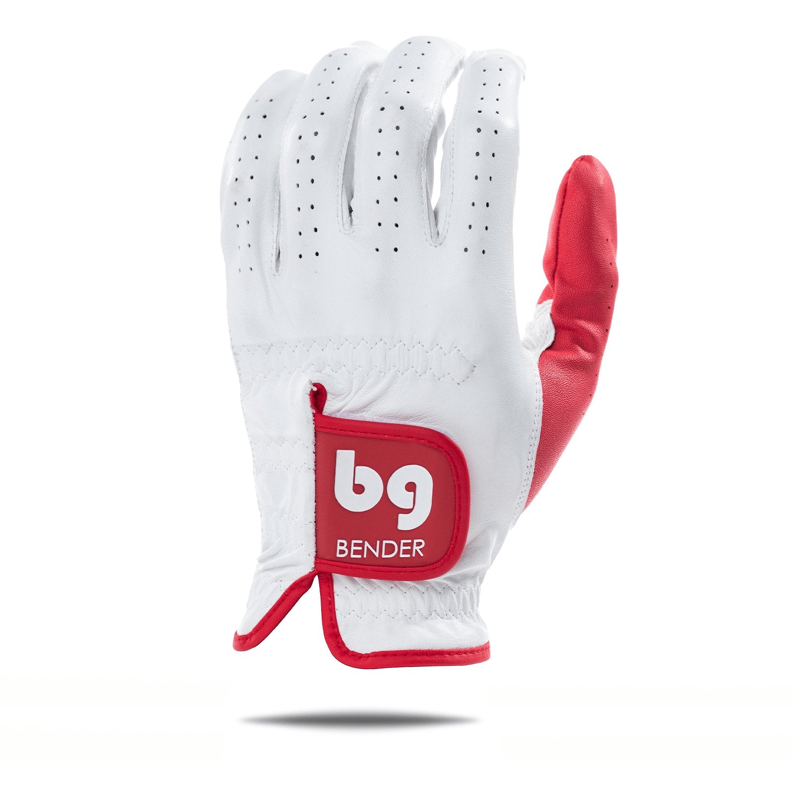 Red Elite Accent Golf Glove - Bender Gloves