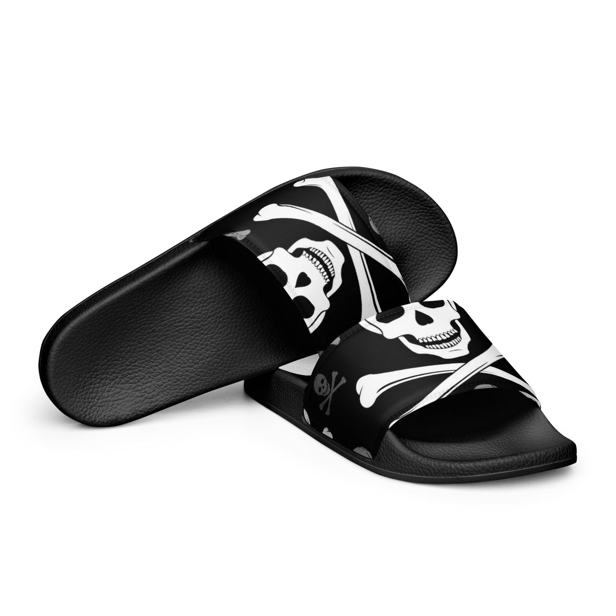 Skull and Crossbones Men’s Slides - Bender Gloves