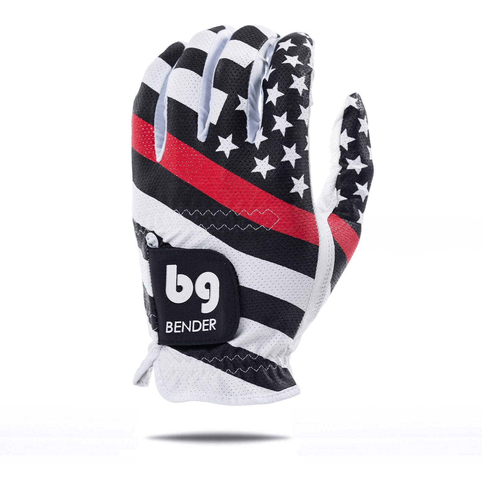 USA Red Line Mesh Golf Glove - Bender Gloves