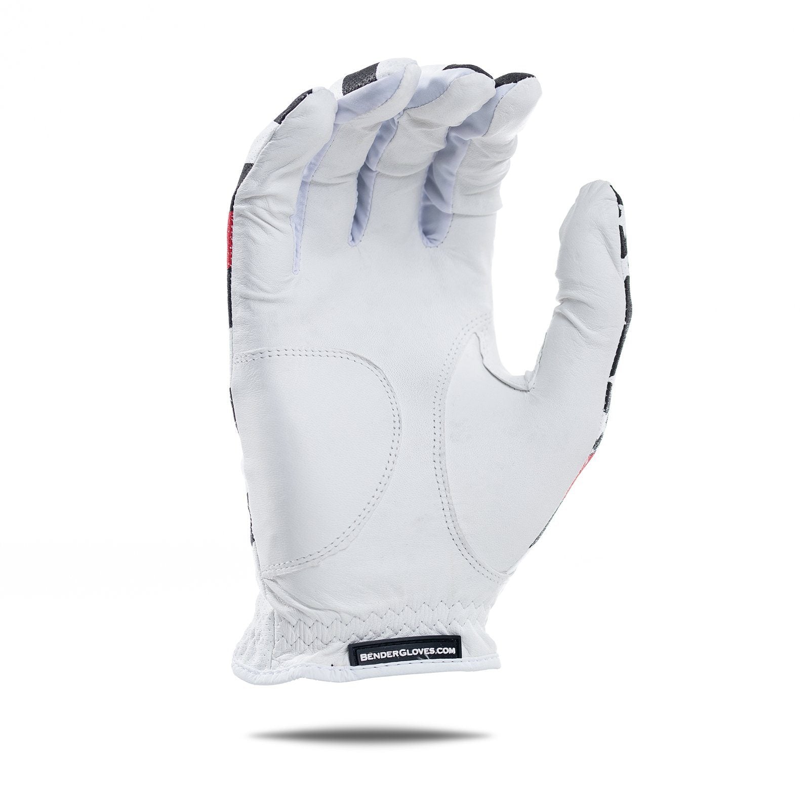 USA Red Line Mesh Golf Glove - Bender Gloves